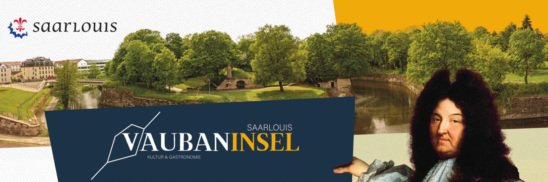 Plakat: Kreisstadt Saarlouis