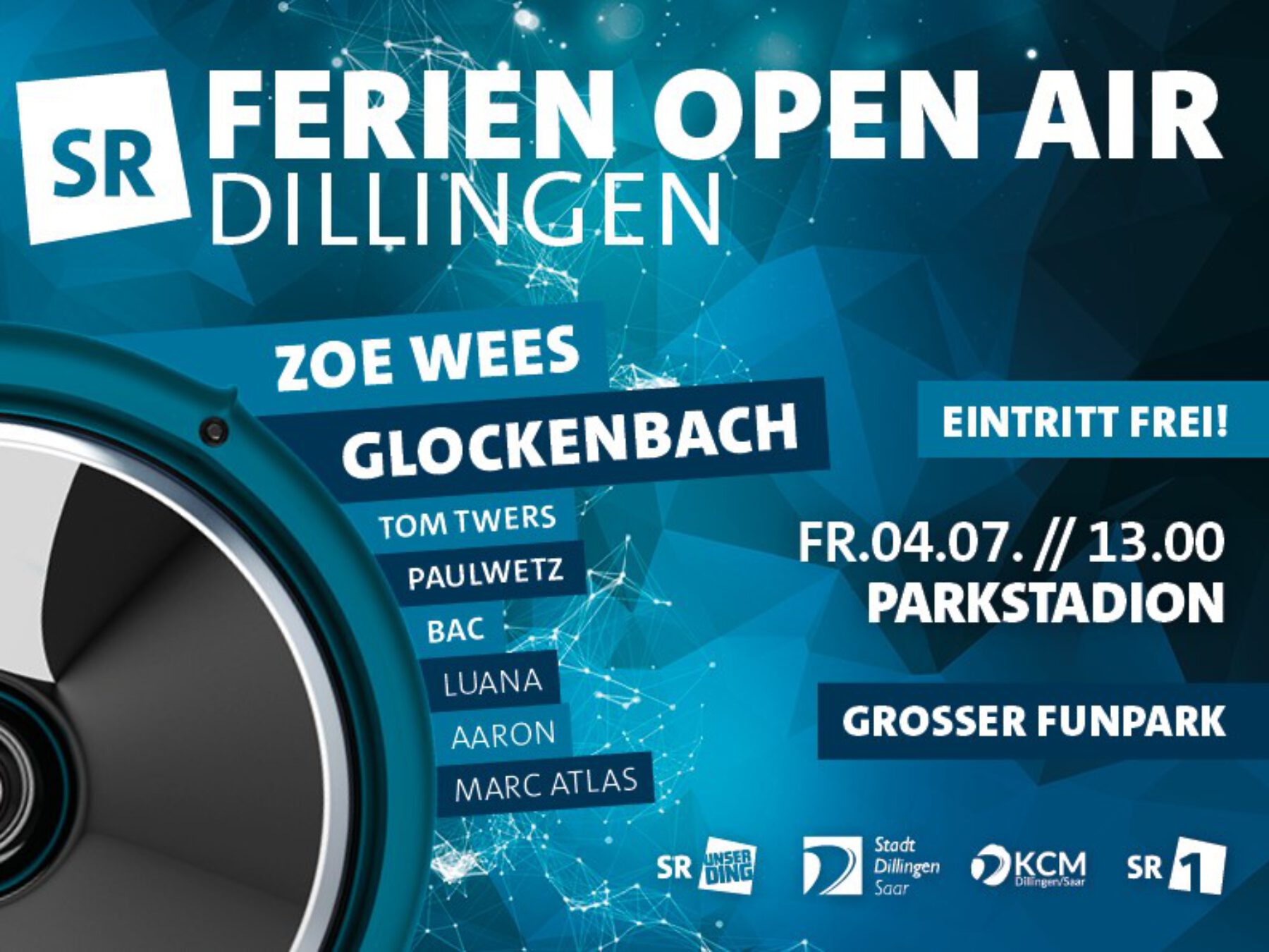 Plakat: Saarländischer Rundfunk
